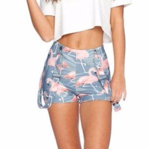 Blackmilk Clothing Flamingo Flock Wood Chucks